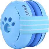 Baby Oorkappen - Gecertificeerde Baby Gehoorbescherming - Geschikt voor Baby en Peuter vanaf 12 maanden - Verstelbaar - 23 dB Voor Maximale Gehoorbescherming - Blauw - Gehoorbescherming voor Kinderen PRO - Verstelbaar - Kraamcadeau - Blauw