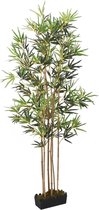 vidaXL - Kunstplant - bamboe - 828 - bladeren - 150 - cm - groen