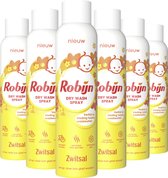 Bol.com Robijn Zwitsal Dry Wash Spray - 6 x 200 ml - Voordeelverpakking aanbieding