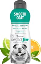 TropiClean PerfectFur - Shampoing pour chiens - Poil lisse comme les bouledogues et les pointeurs - 473 ml