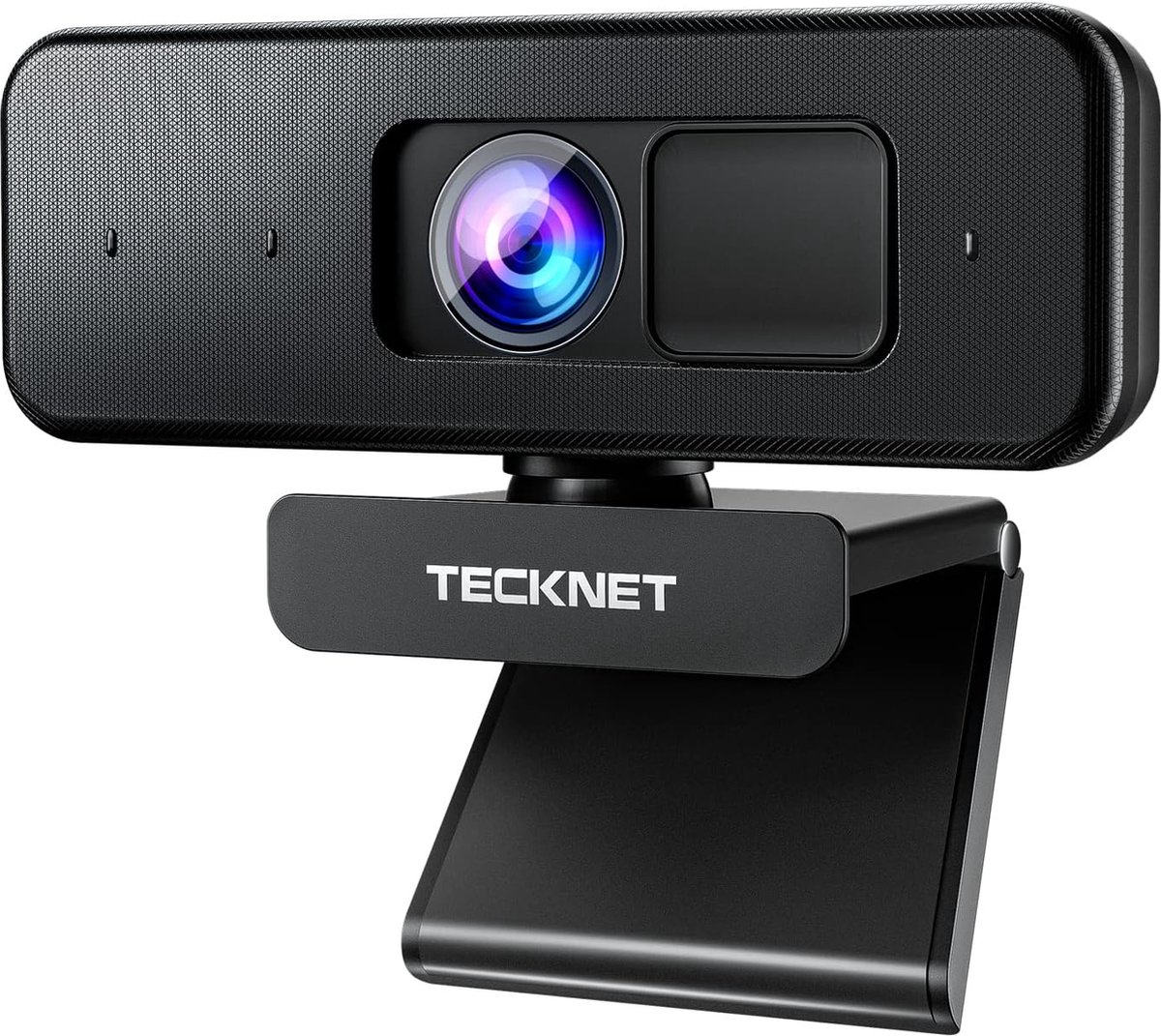 Full HD 1080P Webcam met microfoon | Privacy afdekking | voor videobellen, vergaderingen, Zoom, etc. | 110° kijkhoek
