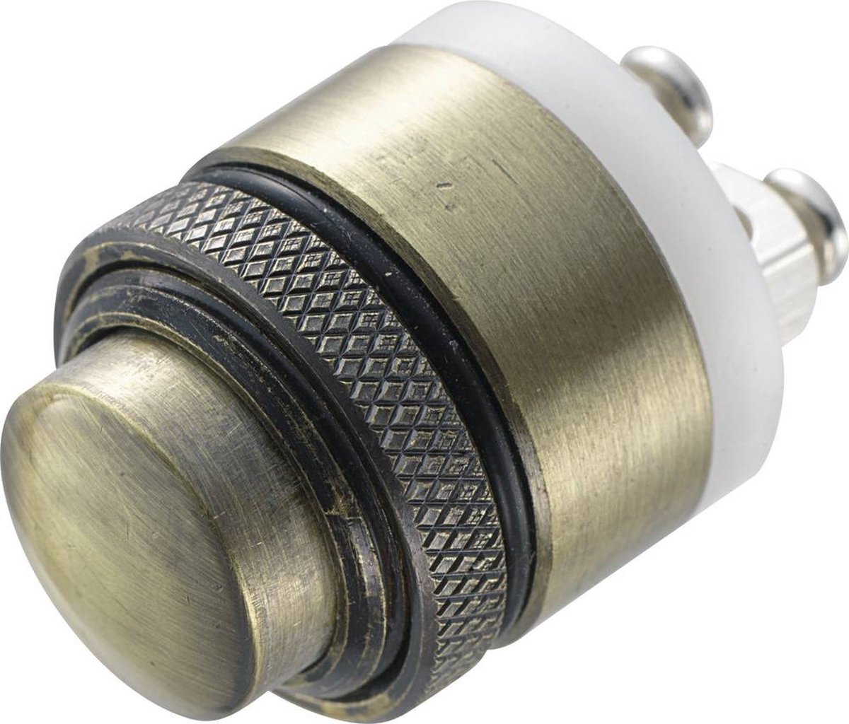 TRU COMPONENTS 701287 GQ-16B-M Vandalismebestendige druktoets 48 V/DC 2 A 1x uit/(aan) Moment IP65 1 stuk(s)