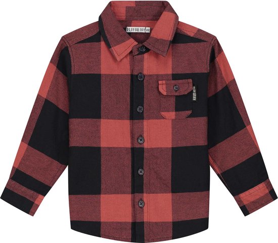 Play All Day Blouse Jongens Maat 80 Kinderkleding Jongens Orange Brown bol