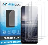 Mobigear Screenprotector geschikt voor Nokia G21 | Mobigear Screenprotector Folie - Case Friendly (3-Pack)