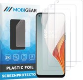 Mobigear Screenprotector geschikt voor OnePlus Nord N100 | Mobigear Screenprotector Folie - Case Friendly (3-Pack)