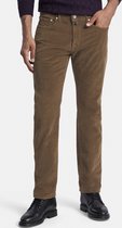 Pierre Cardin - Pantalon Lyon Future Flex Corduroy Marron - Homme - Taille W 33 - L 34 - Coupe moderne