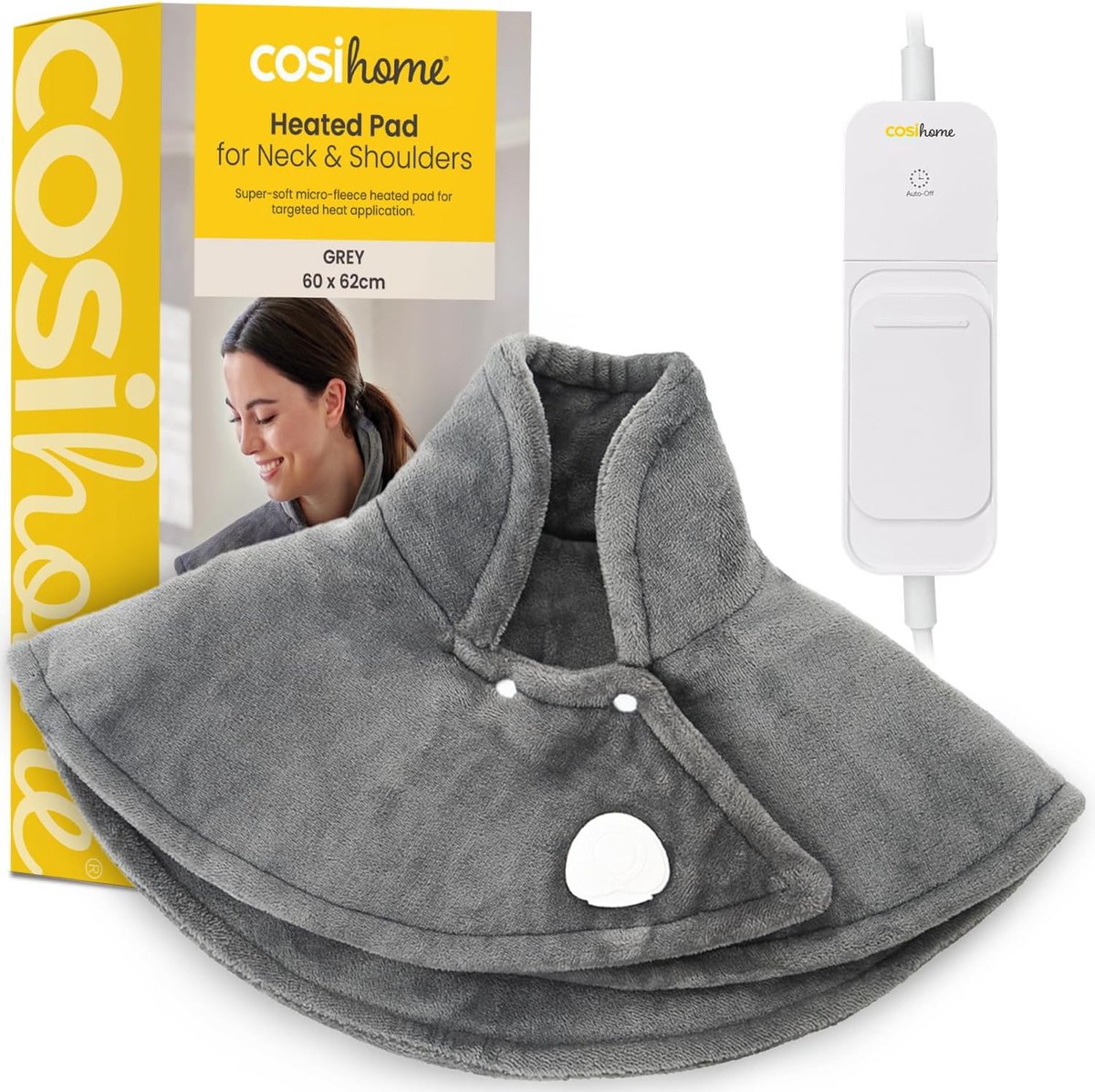 Warmtekussen - Elektrisch Warmtekussen - Warmteknuffel - Nek, Schouder, Rug en Buik
