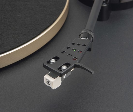 JBL Spinner - Bluetooth Platenspeler - Draaitafel voor Vinyl LP - Met Phono Voorversterker - 33/45 RPM - Aluminium Design - Goud — afbeelding 4