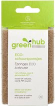 Greenhub Eco Schuursponsjes - 2 Stuks