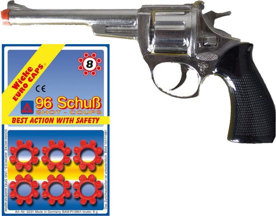 better with friends Sleutelhanger revolver pistool Battle Royal 8 cm