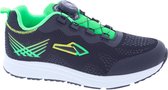 Piedro Sport - Daan - Sneakers - Zwart Groen - Vetersluiting draaisluiting - Schoenmaat - 30