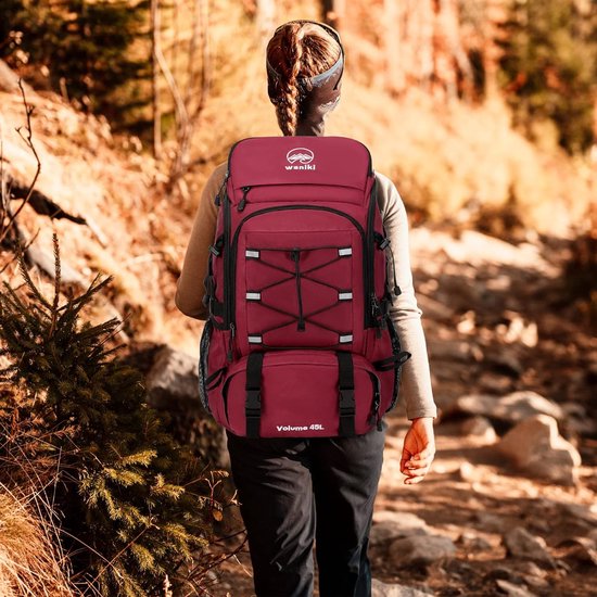 Rugzak wandelrugzak 45 l heren dames trekkingrugzak reisrugzak rugzak rugzak outdoor. bol