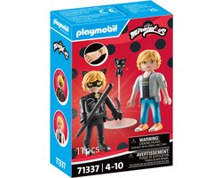 foto van PLAYMOBIL Miraculous: Adrien & Cat Noir - 71337