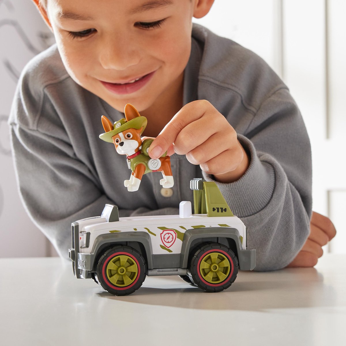 PAW Patrol - Tracker's Jungle Cruiser - speelgoedauto met speelfiguur — afbeelding 10
