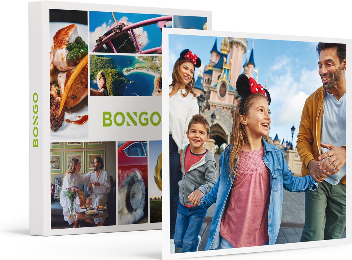 Bongo Bon - Disneyland® Paris: Eco Winter-tickets Voor 2 Personen En 2 Kinderen (2 Parken) - Cadeaukaart