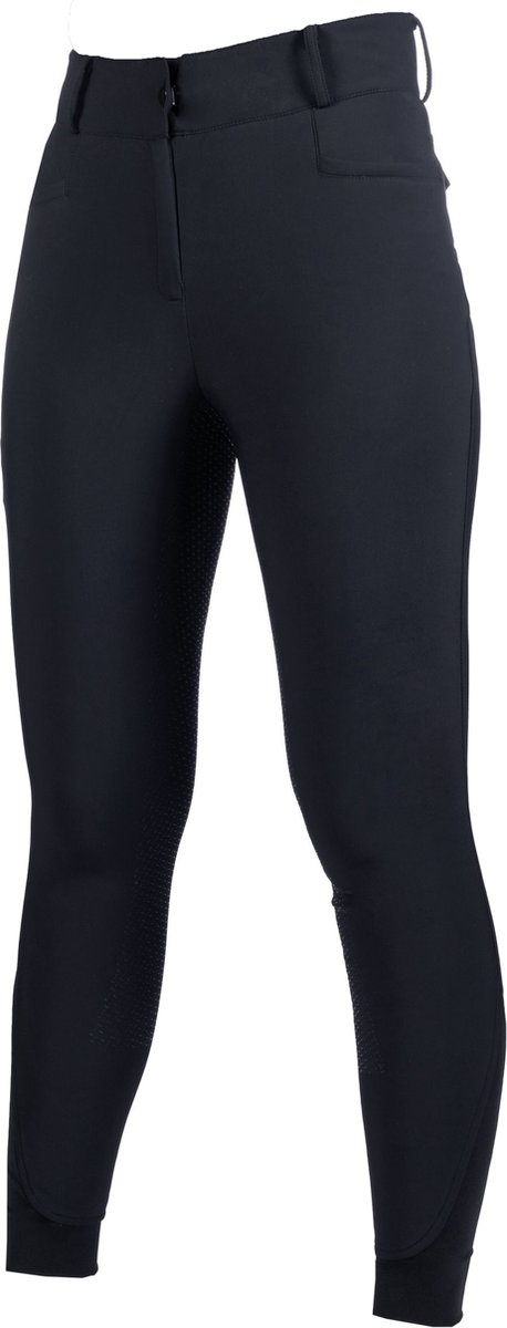 HKM - Rijbroek Keep Warm - Winterrijbroek met Verwarming - Zwart - Maat 44