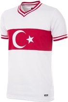 COPA - Turkije 1979 Retro Voetbal Shirt - S - Wit; Rood
