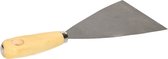 Couteau à mastic Bruder Mannesmann - largeur de travail 100 mm - acier affûté conique - manche en bois