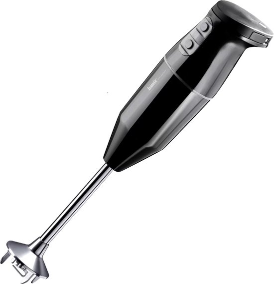 Bamix draadloze staafmixer / keukenmachine - 2 snelheden - Cordless Zwart