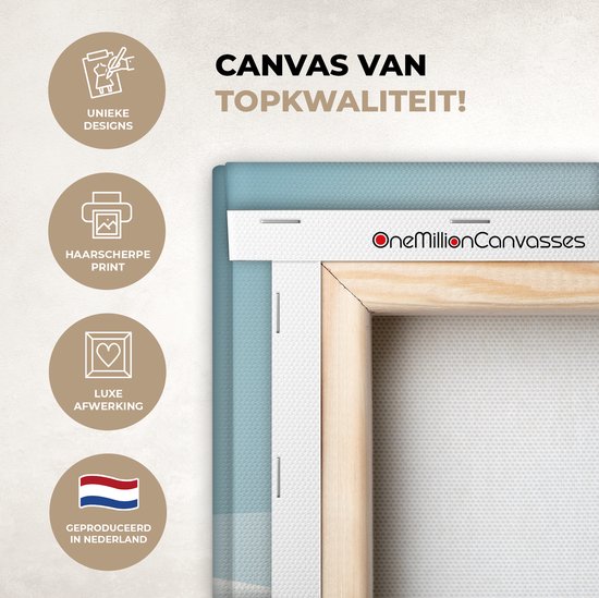 Tableau sur Toile Un Bar Brillant - 30x20 cm - Décoration murale