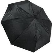 Mini luxe paraplu's - 12 Stuks - Multipack - Opvouwbaar - Incl. opberghoes - Zwart