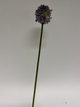 Zijden kunstbloem Allium | Paars | Lengte 57 centimeter