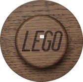Lego Wooden Collection - Wandhaak Set van 3 Stuks - Hout - Bruin