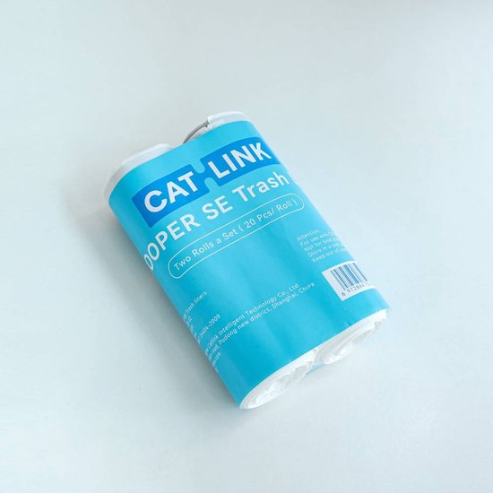 Sacs à déchets Catlink - Pour le Catlink Scooper SE BayMax - 2 rouleaux - 20 Sacs poubelles par rouleau