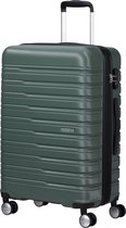 American Tourister Reiskoffer - Flashline Spinner (4wielen) 67cm Uitbreidbaar - Dark Forest - 3.5 kg - 75 l