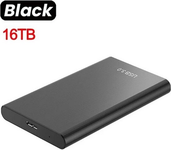 Disque dur externe portable 16 To - Stockage de masse haute vitesse USB 3.0  -... | bol