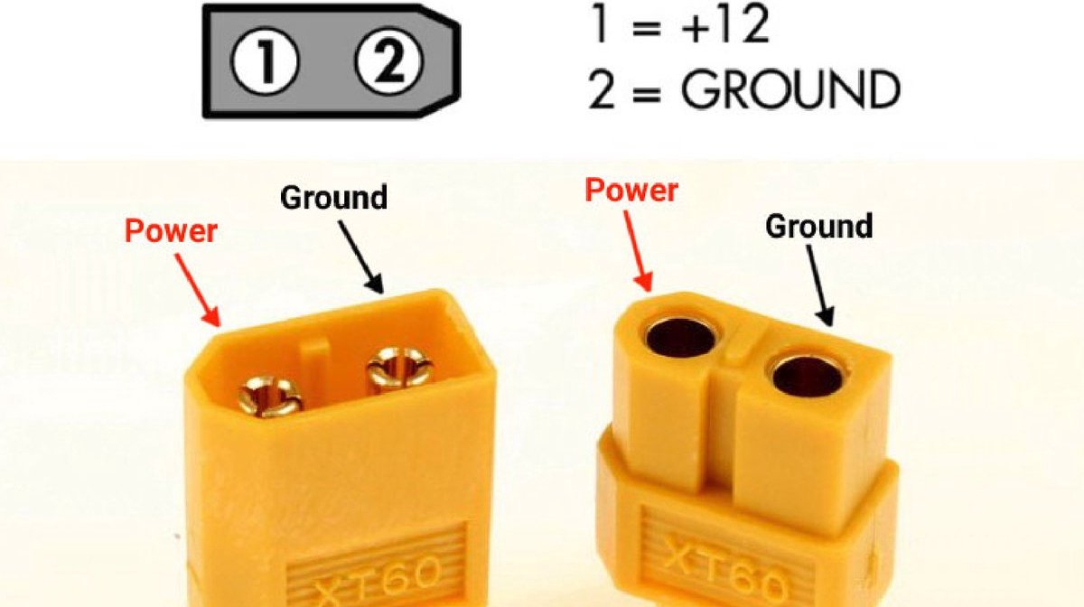 XT60 - Male and Female - 1 Set/Paar - Connector - Elektronica - Accu ...