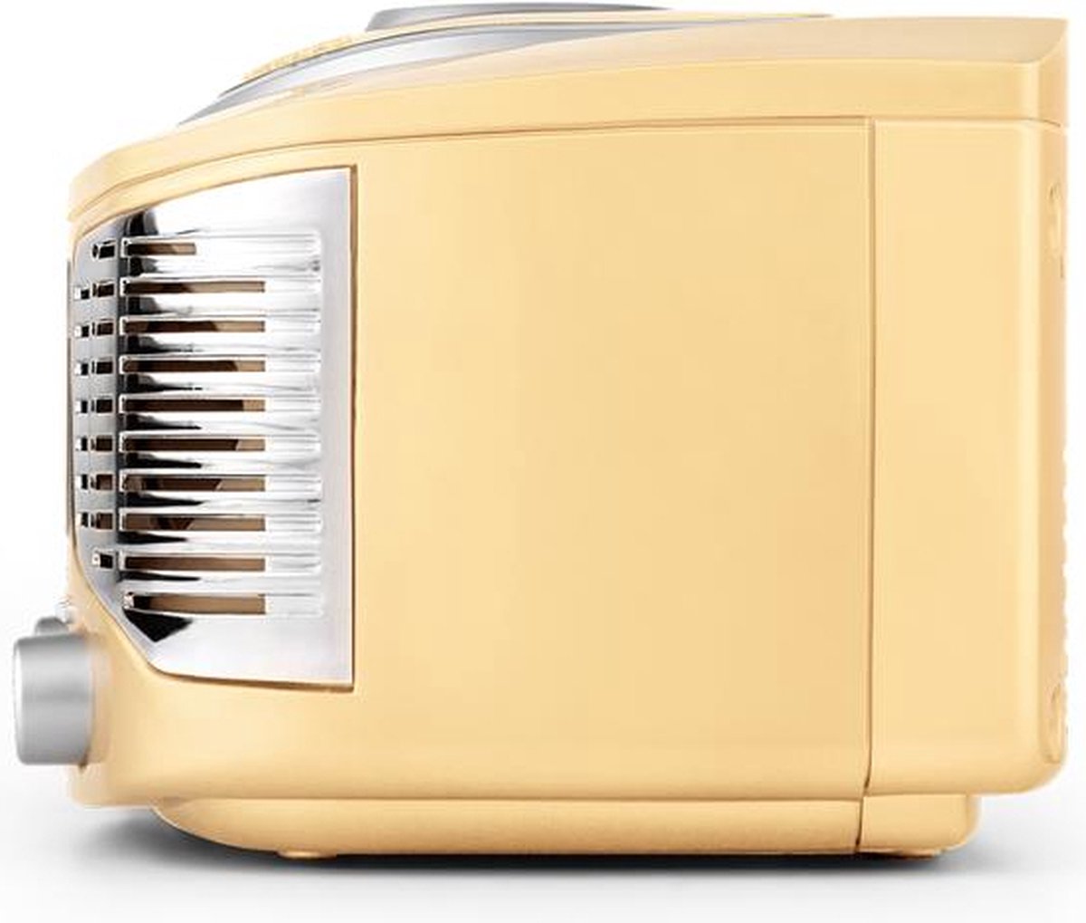 RCD320 Reproductor de CD retro FM AUX Crema Amarillo Suave