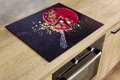 Protection induction - Gâteau - 60x60 cm - Protection induction - Plaque de cuisson induction - Tapis induction - Antidérapant - Décoration Cuisine - Accessoires de vêtements pour bébé de Cuisine