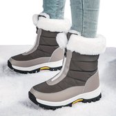 Bottes de neige Livano - Raquettes Sports d'hiver - Bottes de neige pour femme pour femmes - Gadgets de ski - Taille 35 - Grijs