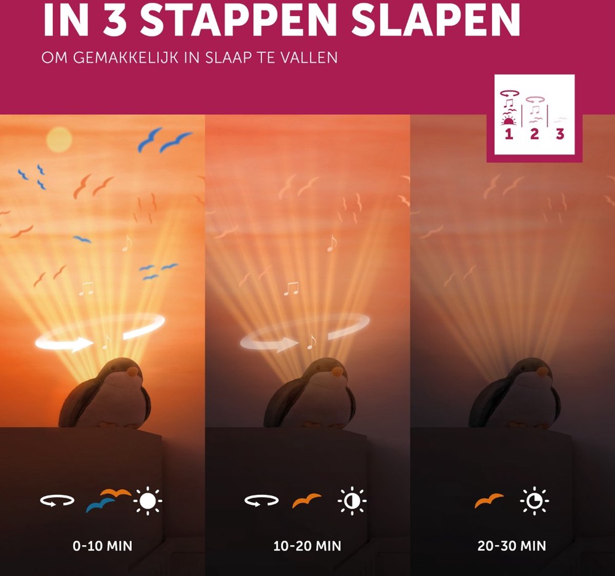 Zazu Shally de Mus Zonsondergang Projector – foto 2