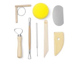 Klei - Sculptuur Gereedschap - 8 delig