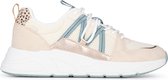 POSH by Poelman CELINE Dames Sneakers - Beige met combinatie - Maat 41