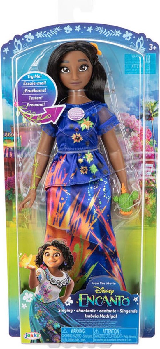 DISNEY ENCANTO ISABELA ZINGENDE POP 25 CM van Disney — afbeelding 2