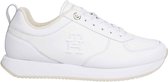 Tommy Hilfiger - Dames Sneakers Casual Leather Runner - Wit - Maat 37