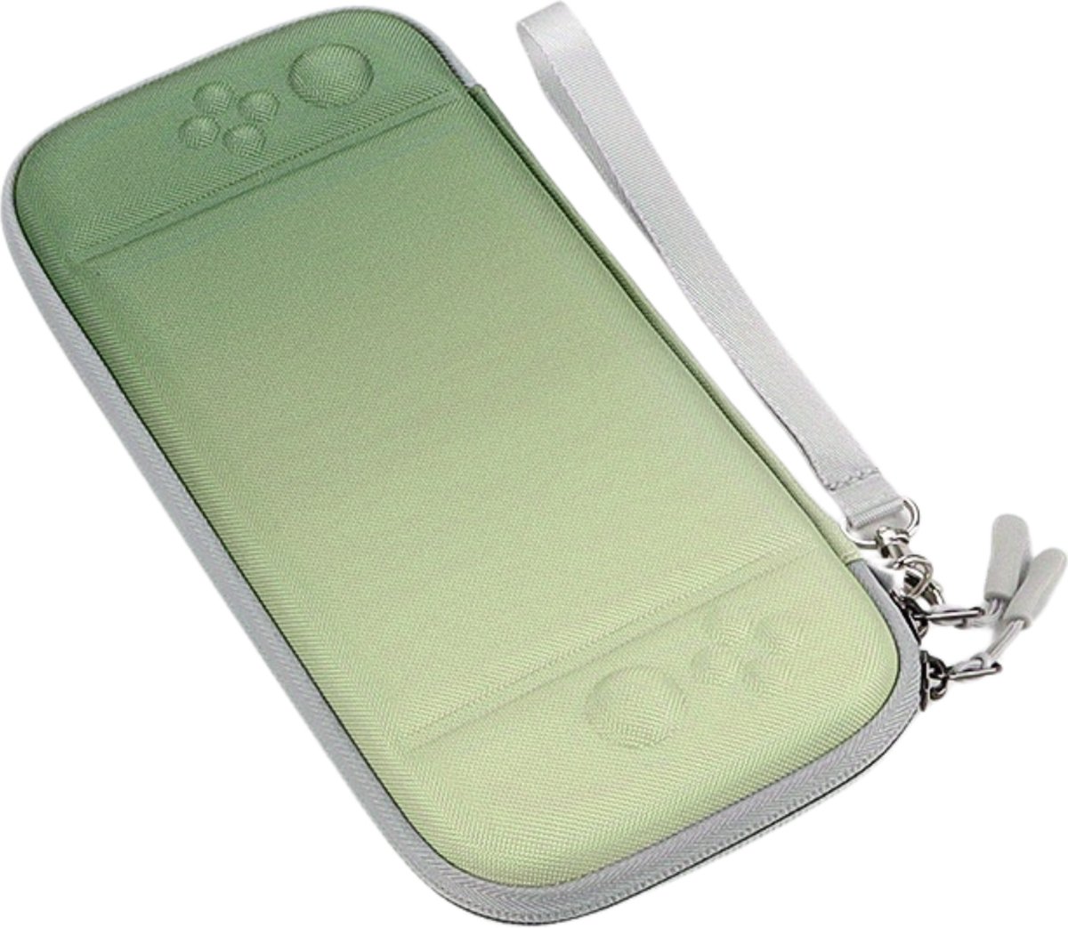 Livano Case Geschikt Voor Nintendo Switch - Hoes - Beschermhoes - Accessoires - Verloop Groen