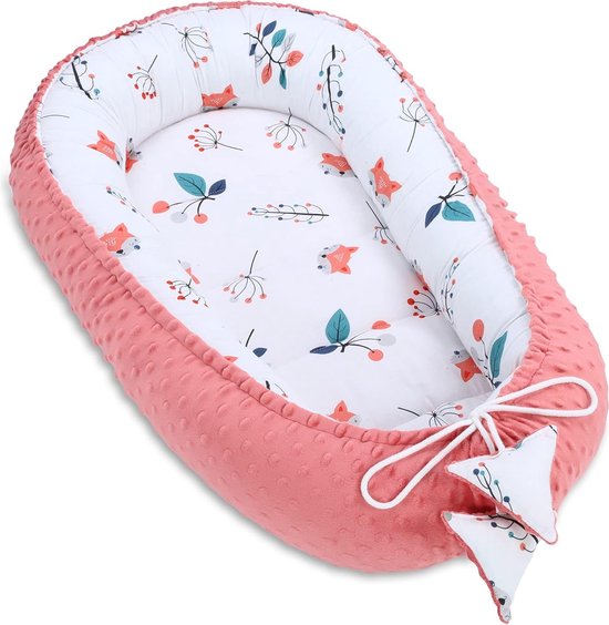 Warm Baby Cot Bumper 90 x 50 cm Cuddly Nest Newborn Cot Bumper Winter / Autumn... bol