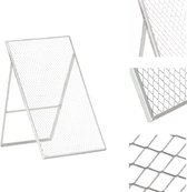 vidaXL Tamis de sol - Jardin - 60 x 75 x 89 cm - Acier galvanisé - Ensemble d'outils de jardin