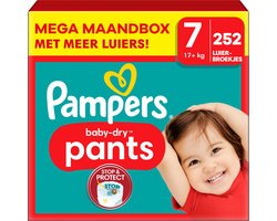 Pampers - Baby Dry Pants - Maat 7 - Mega Maandbox - 252 stuks - 17+ KG