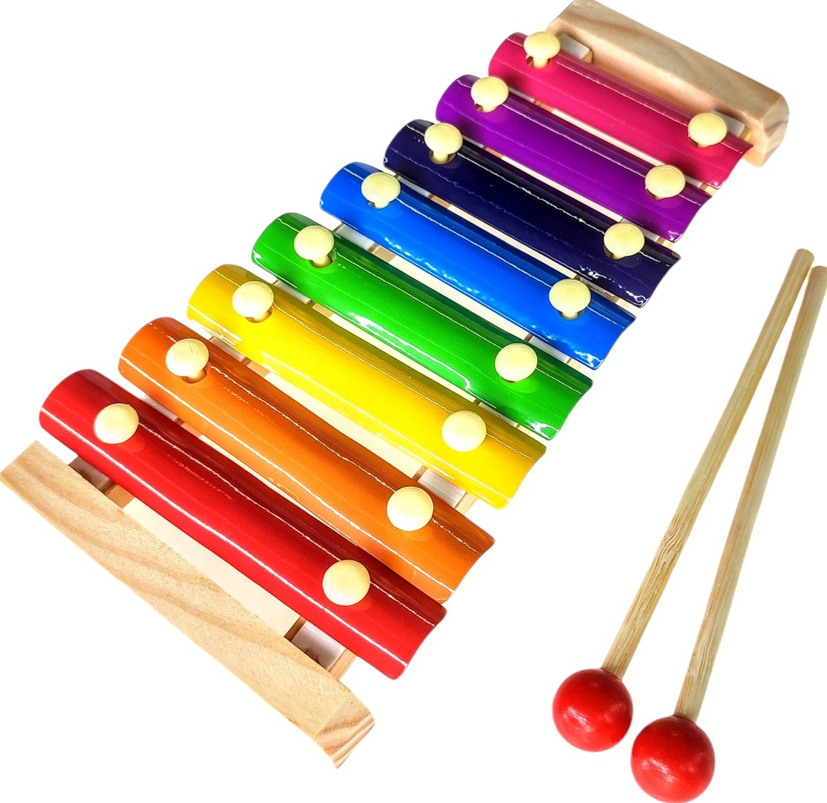 Harmonica en bois pour enfant. Instruments musicaux pour enfants