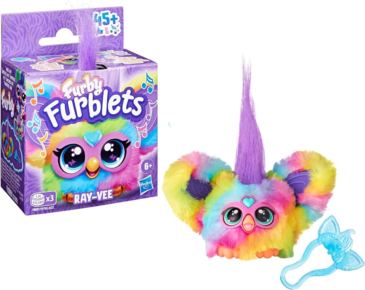 Furby Furblets Ray-Vee - Interactieve knuffel