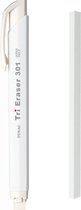 Penac Japan - Gumvulpotlood - Gum Pen - Wit + navulling - 8.25mm x 122mm gumpotlood