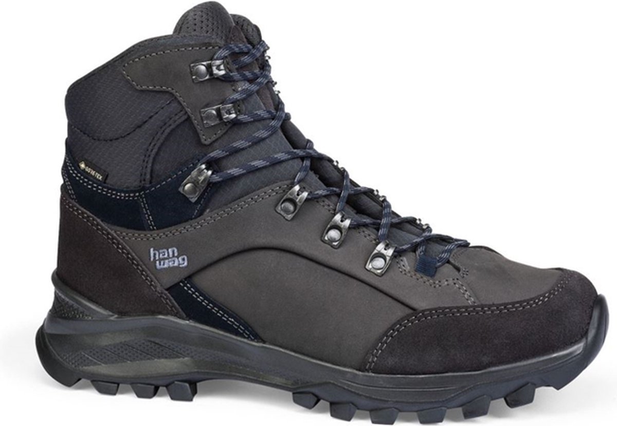 Hanwag Banks Gtx Heren Hoge Wandelschoen /Asphalt 12 5/48 Grijs