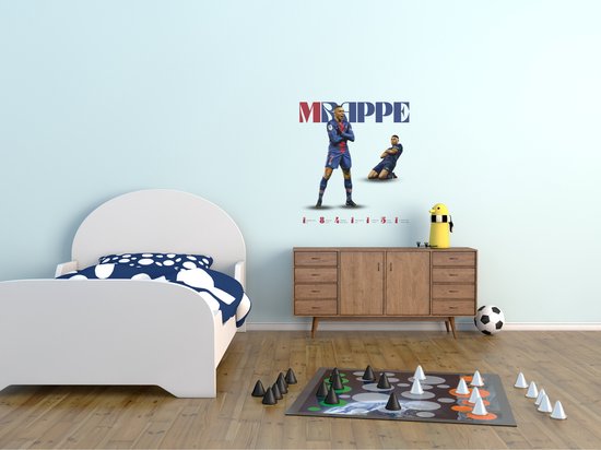 Décalque Mural Haaland - Autocollant Vinyle Déco Chambre Football - Enfant Adulte - Sans Marque - France