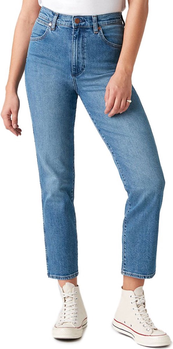 Wrangler Wild West Spijkerbroek 36 34 Vrouw Blauw