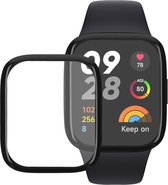kwmobile Beschermfolie geschikt voor Xiaomi Redmi Watch 3 Schermbeschermer - 2 x screenprotector smartwatch anti kras